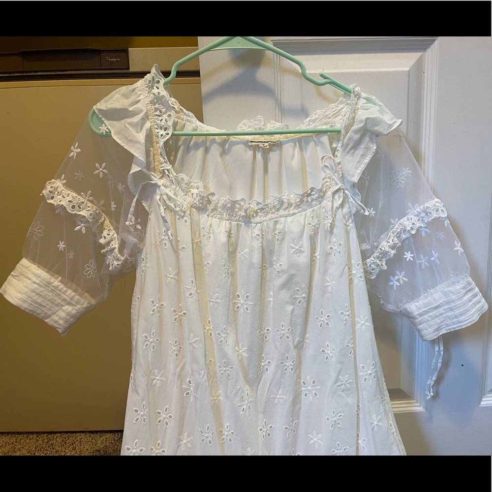 For love and lemons neutrals white lace dress size medium - Picture 3 of 17